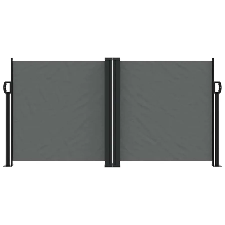 Auvent latéral rétractable anthracite 120x600 cm - 3