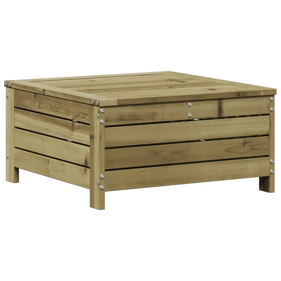 Salon de jardin 8 pcs avec coussins bois de pin imprégné - 7