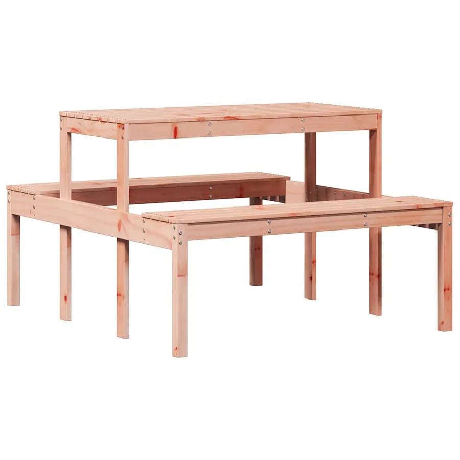 Table de pique-nique 110x134x75 cm bois massif de douglas - 2