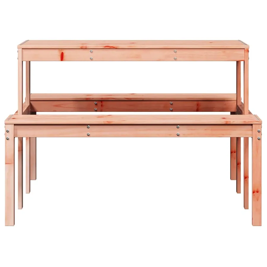 Table de pique-nique 110x134x75 cm bois massif de douglas - 4