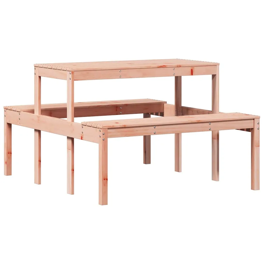 Table de pique-nique 110x134x75 cm bois massif de douglas - 6