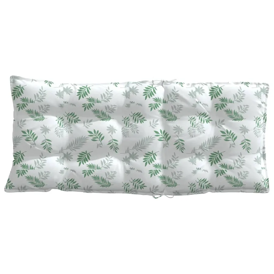 Coussins de chaise à dossier haut lot de 4 modèle de feuille - 7