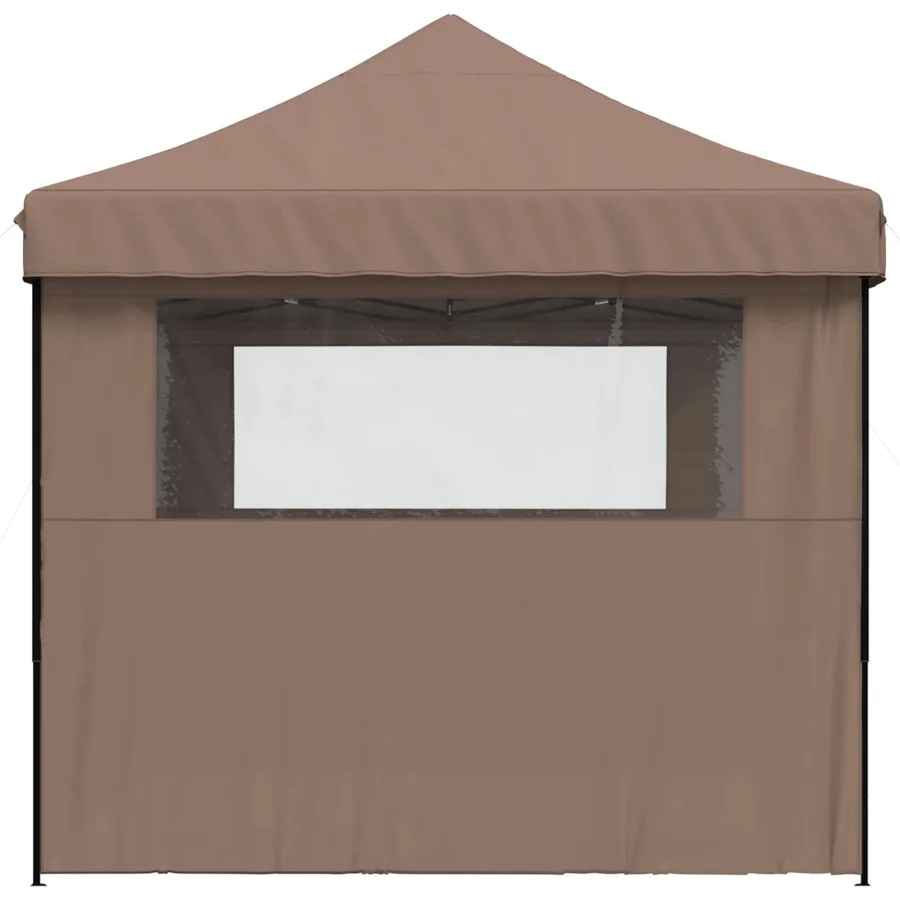 Tente de réception pliable escamotable avec 3 parois latérales - 4