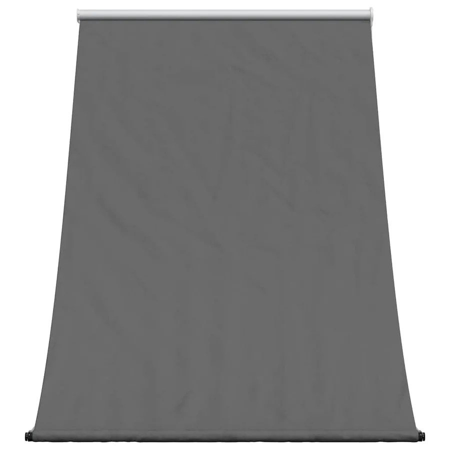Auvent rétractable anthracite 150x150 m tissu et acier - 3