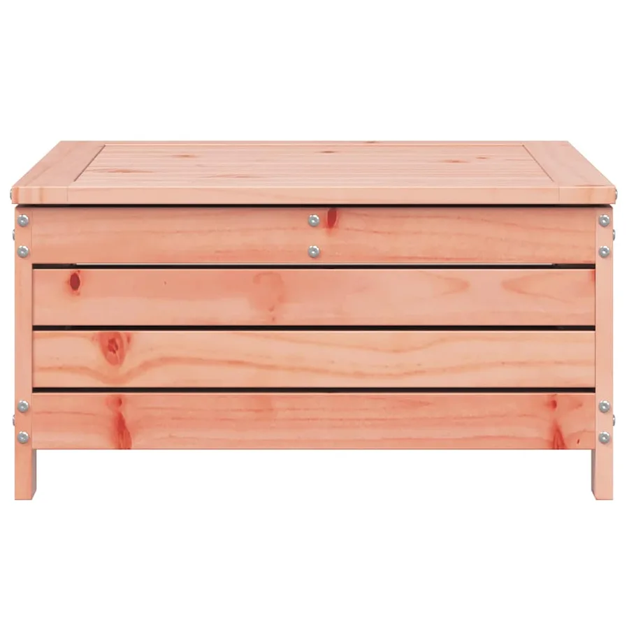 Repose-pied de jardin 62x63,5x32 cm bois massif de douglas - 4