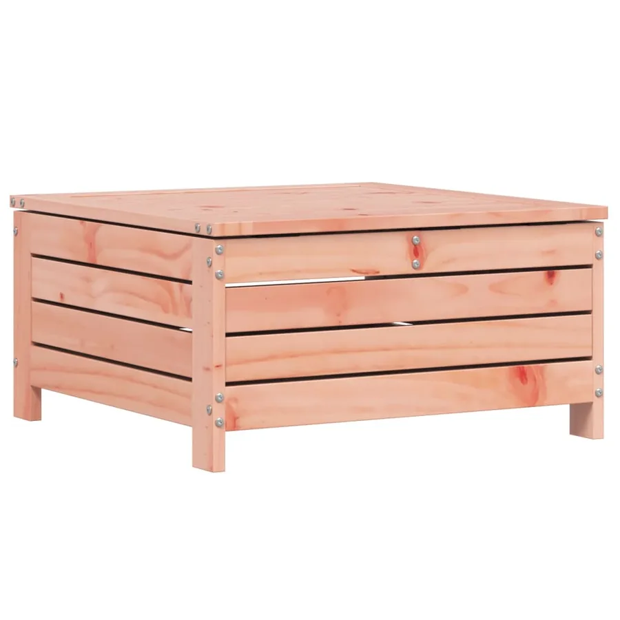 Repose-pied de jardin 62x63,5x32 cm bois massif de douglas - 6