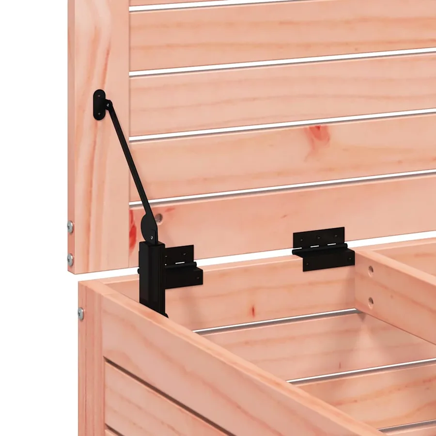 Repose-pied de jardin 62x63,5x32 cm bois massif de douglas - 8