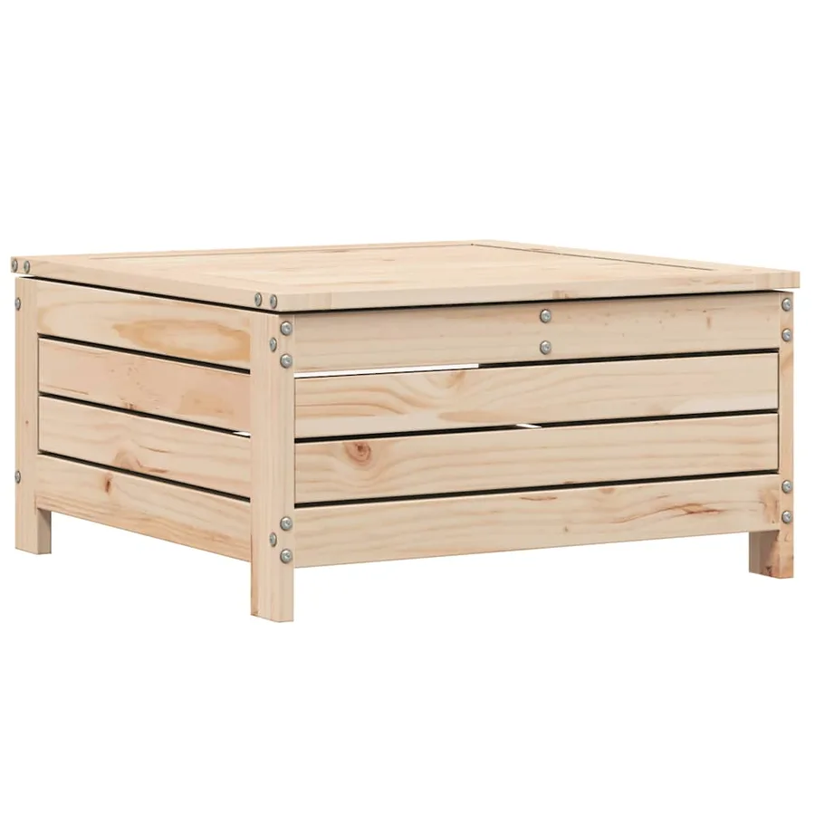 Salon de jardin 5 pcs bois de pin massif - 6