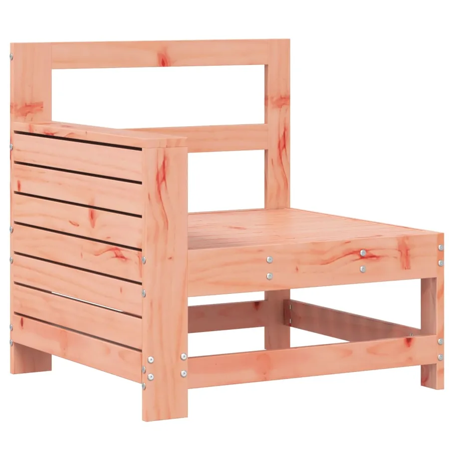 Canapé de jardin accoudoir 69x62x70,5 cm bois massif douglas - 2