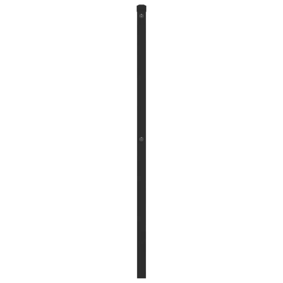 Tête de lit de remplacement métal noir 80 cm - 5