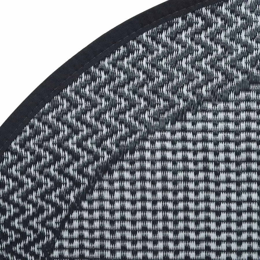 Tapis d'extérieur ARAKIL gris Ø200 cm PP - 4