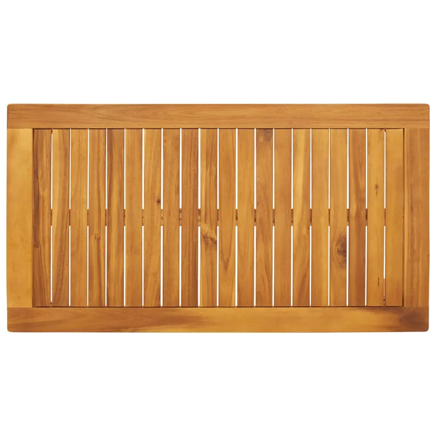 Ensemble de jardin bois massif d'acacia - 7