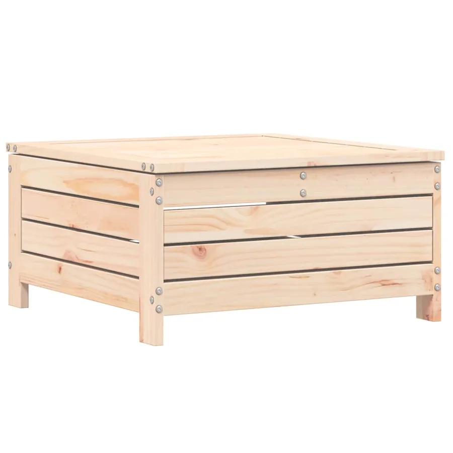Salon de jardin 10 pcs bois de pin massif - 9
