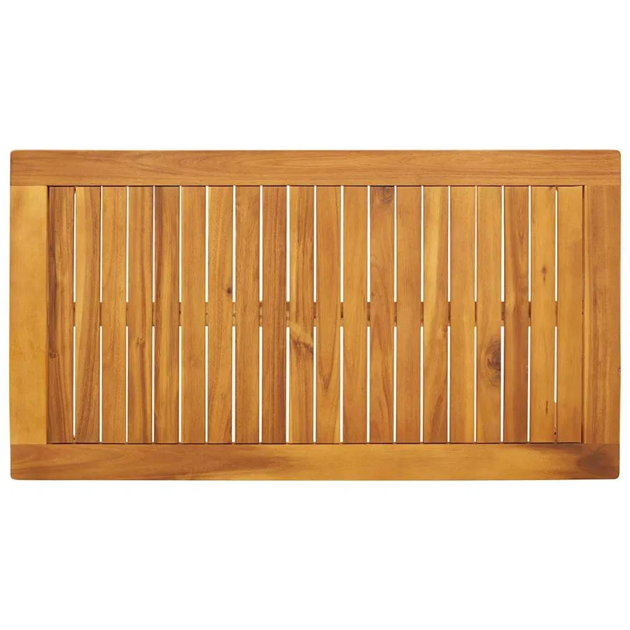 Ensemble de jardin avec coussin bois massif acacia - 8