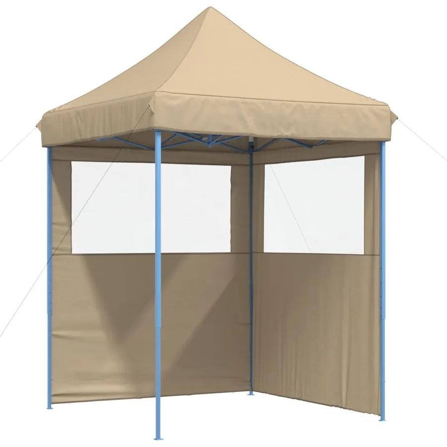 Tente de réception pliable escamotable avec 2 parois latérales - 2