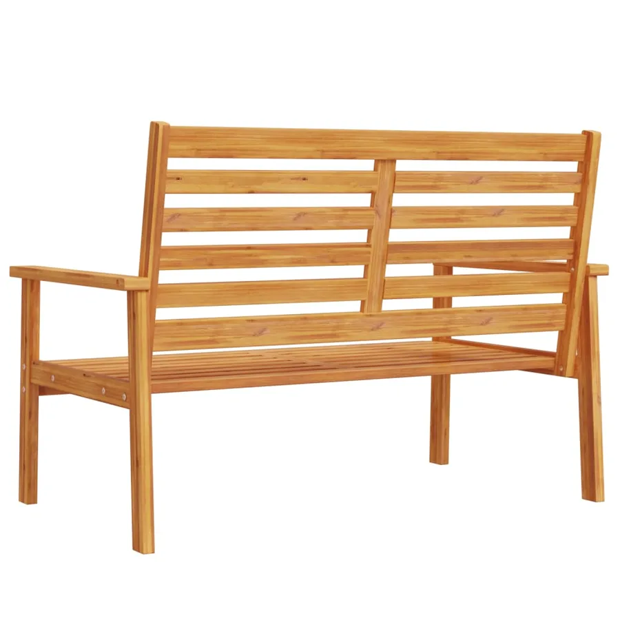 Canapé de jardin 120 cm bois d'acacia massif - 6