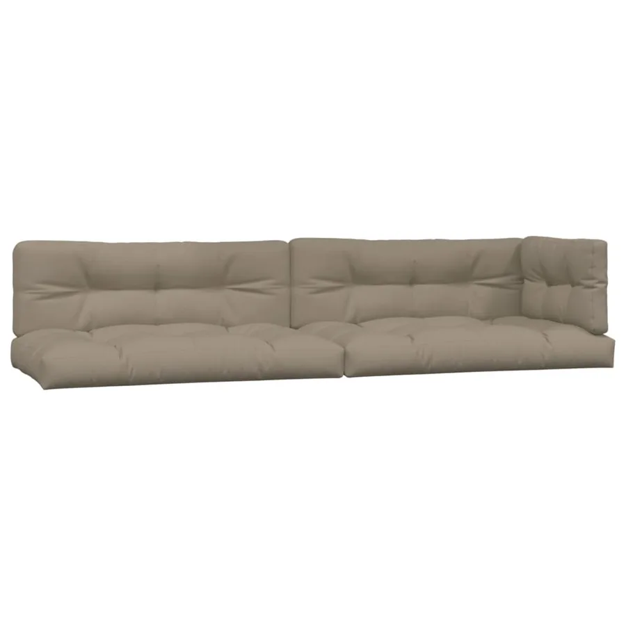 Salon palette de jardin avec coussins 3pcs bois d'acacia massif - 6