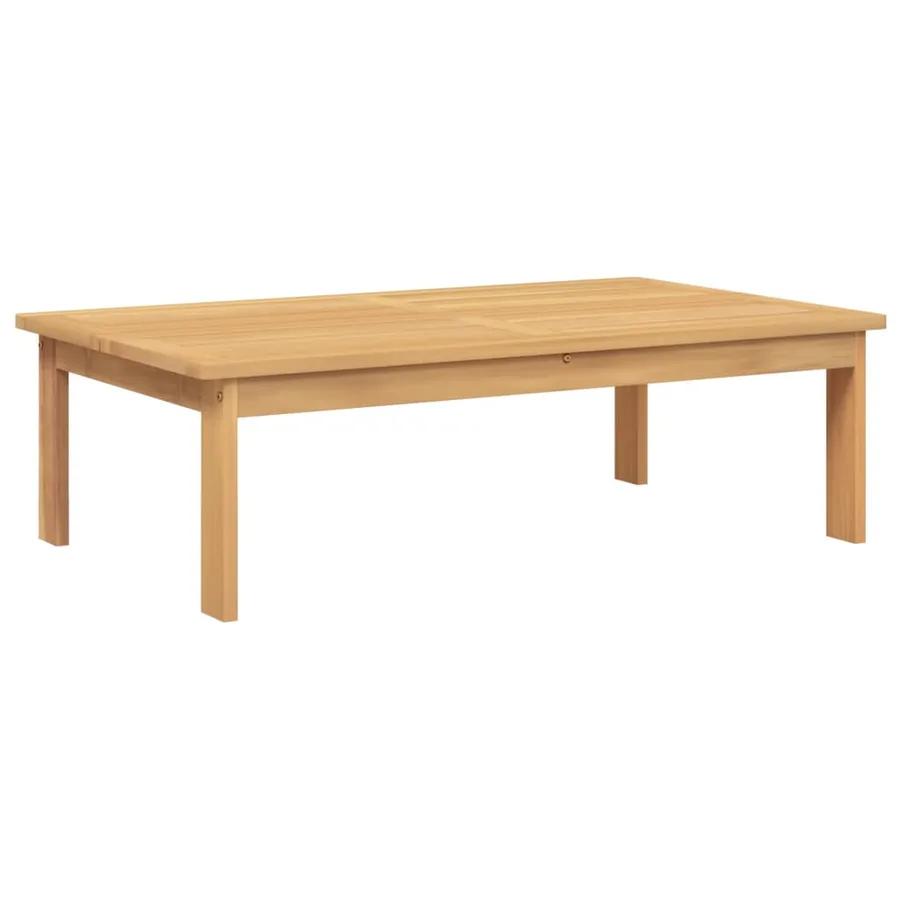 Table de jardin 100x60x30 cm bois d'acacia solide - 2