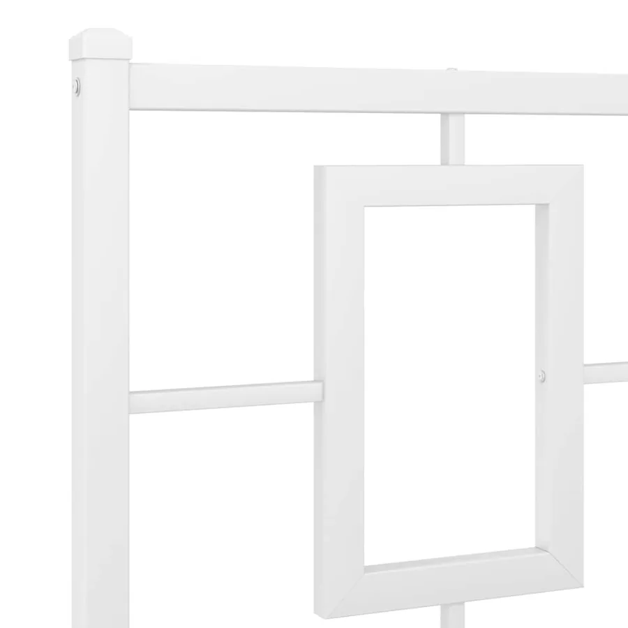 Tête de lit de remplacement métal blanc 180 cm - 6