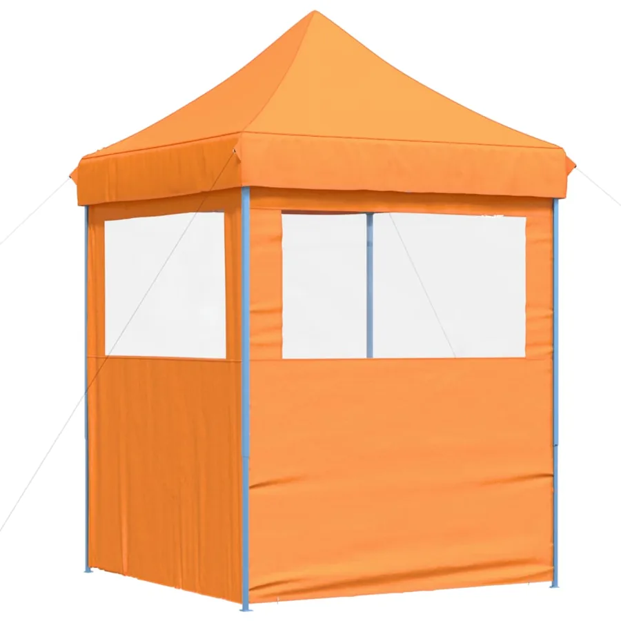 Tente de réception pliable escamotable avec 2 parois latérales - 5