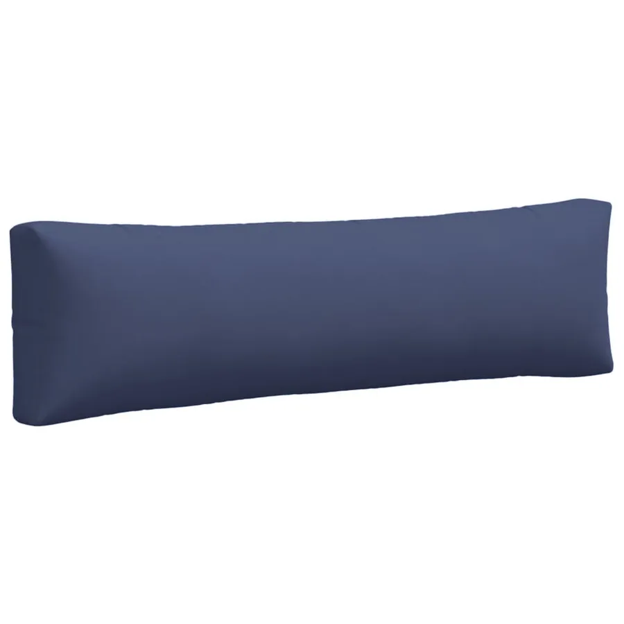 Coussins de palette lot de 2 bleu marine tissu oxford - 5