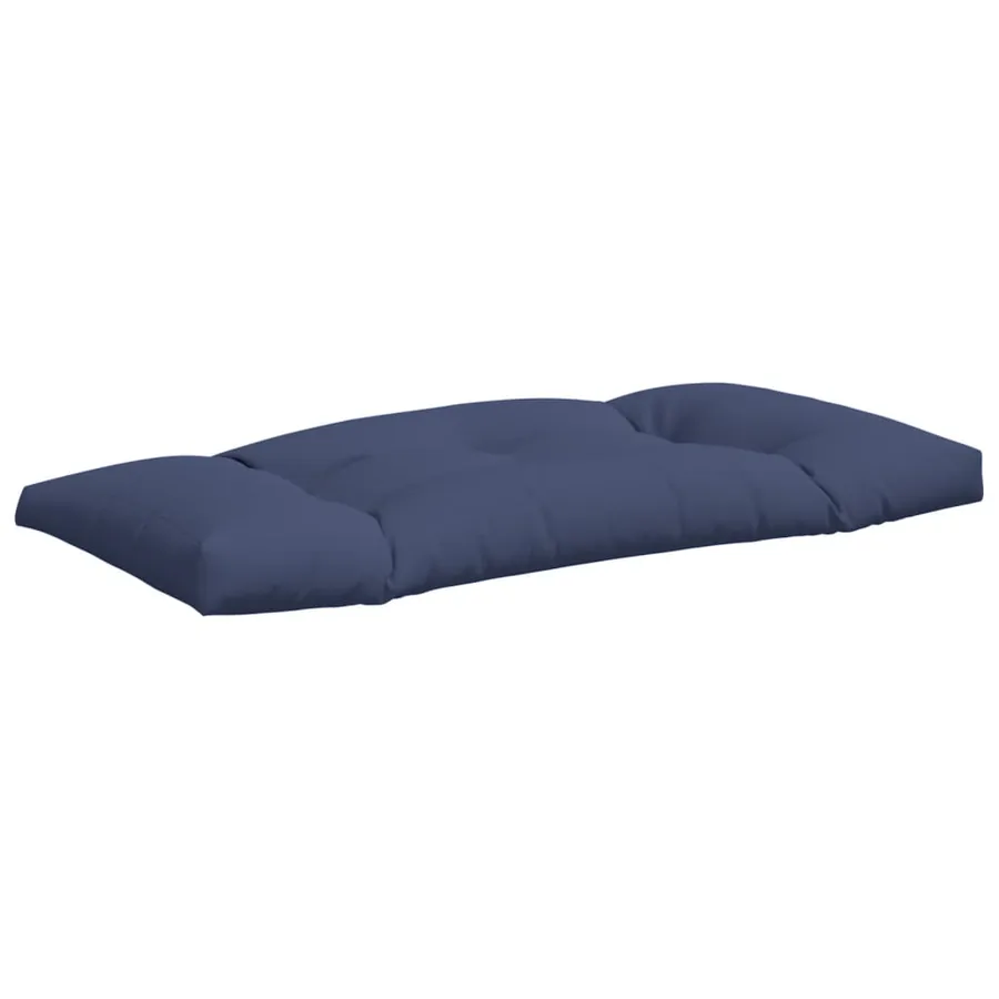 Coussins de palette lot de 2 bleu marine tissu oxford - 6