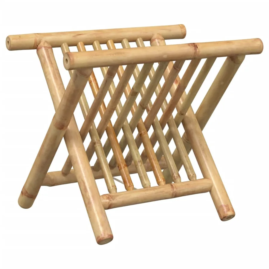 Porte-revue 42x30,5x34,5 cm bambou - 2