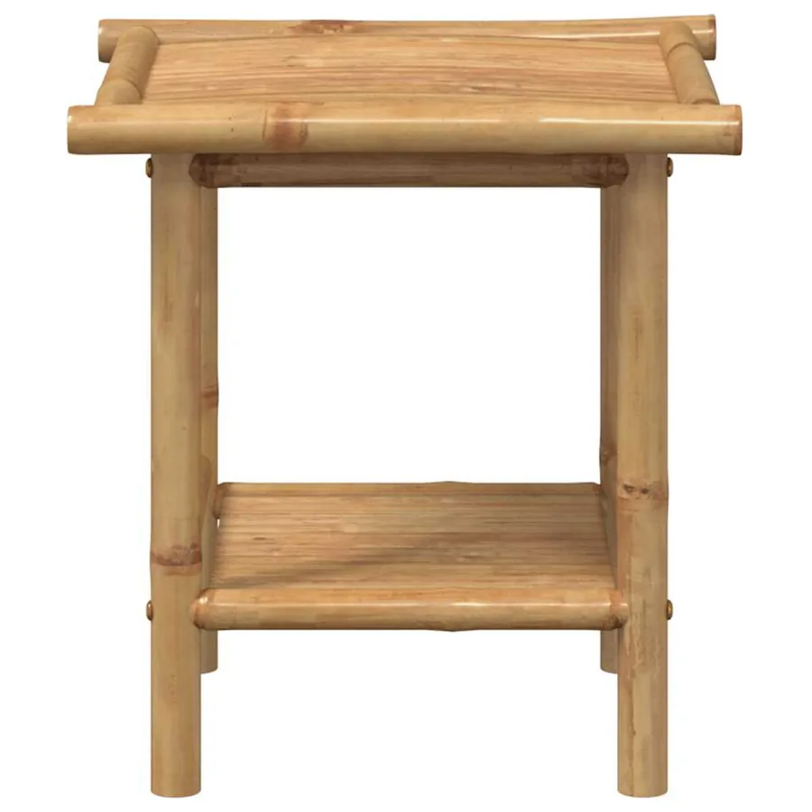 Table basse 45x45x45 cm bambou - 3