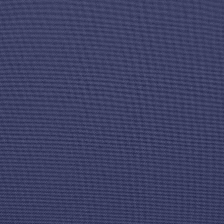 Coussin de palette bleu marine 50x50x12 cm tissu - 9
