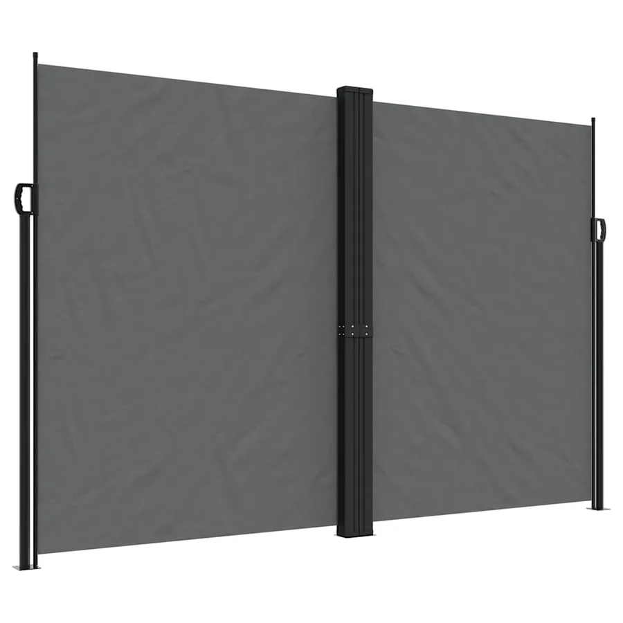 Auvent latéral rétractable anthracite 220x1000 cm - 2