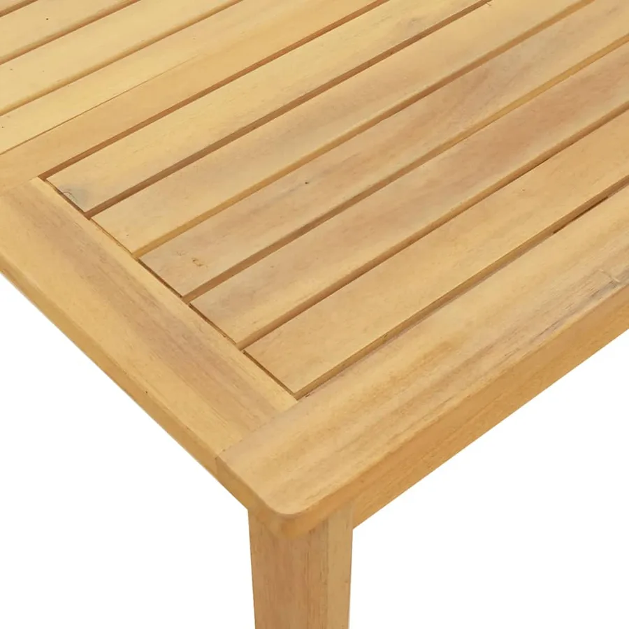 Salon de jardin palette 2 pcs bois massif d'acacia - 7
