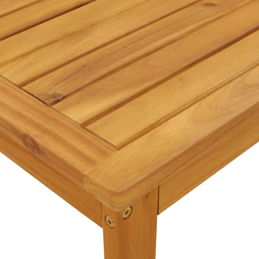Salon palette de jardin 4 pcs bois d'acacia massif - 6