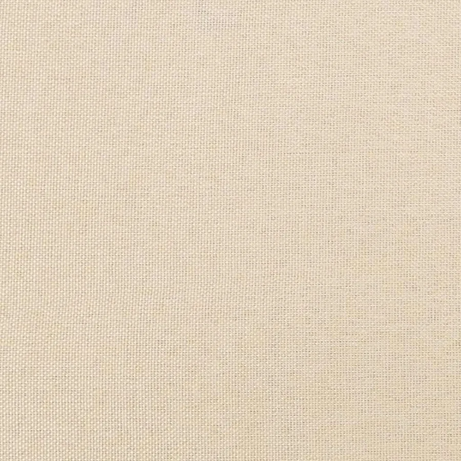Sommier à lattes de lit matelas et LED crème 120x190 cm tissu - 10