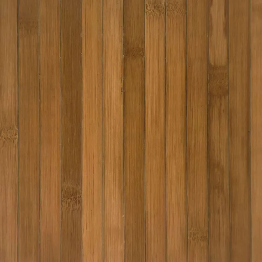 Tapis rectangulaire marron 70x400 cm bambou - 7