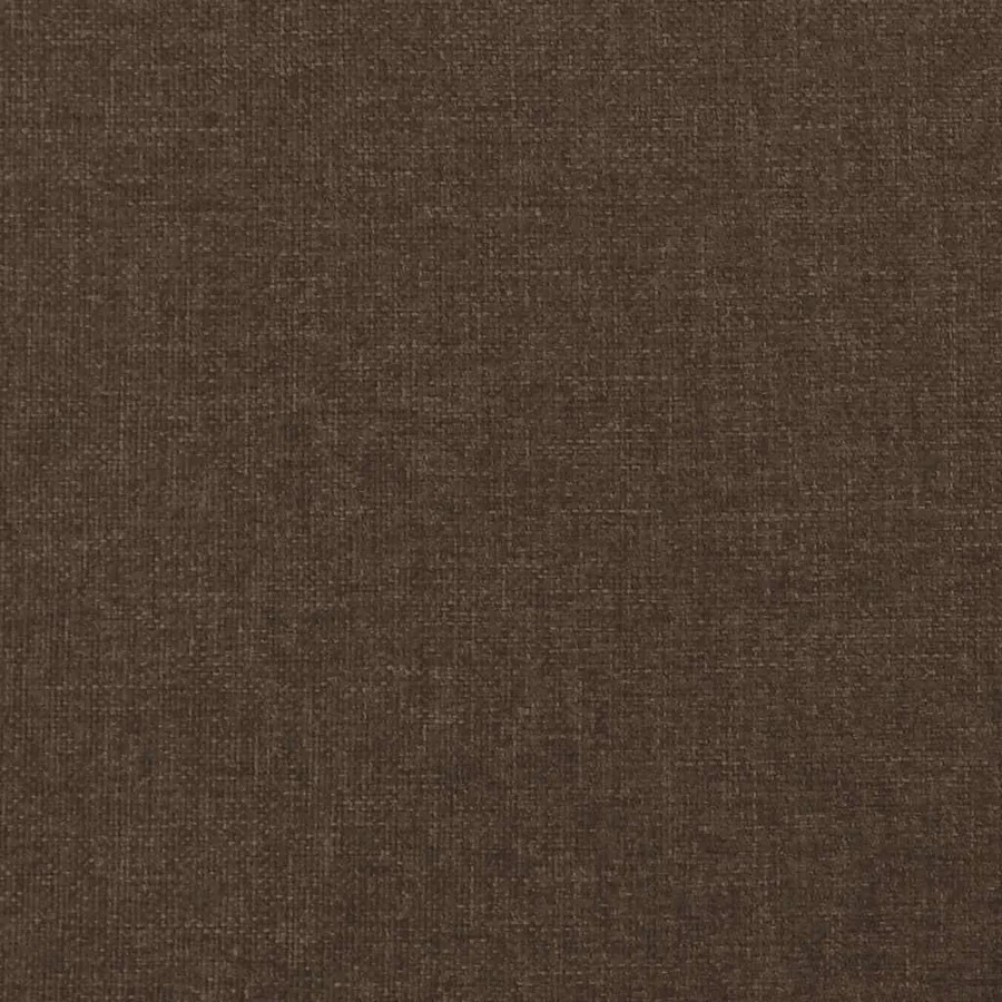 Sommier à lattes de lit et matelas marron foncé 120x190cm tissu - 8