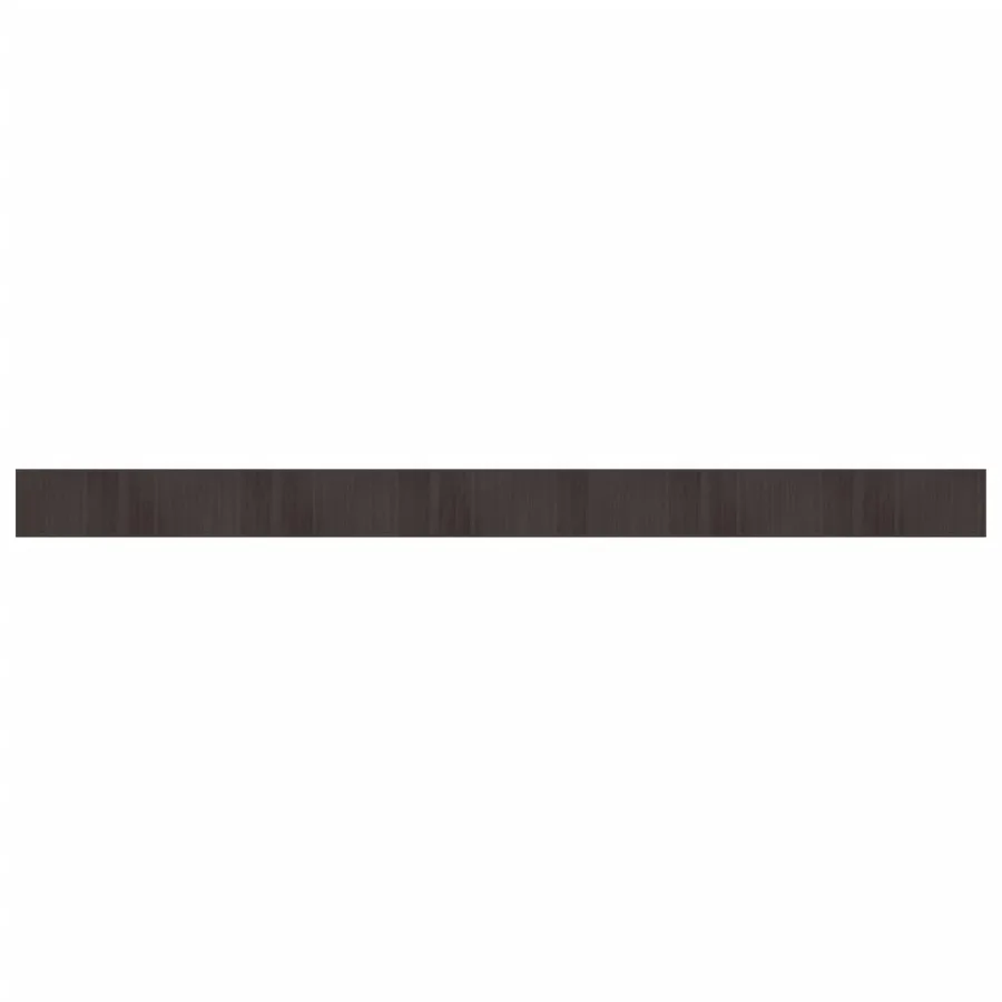 Tapis rectangulaire marron foncé 70x1000 cm bambou - 2