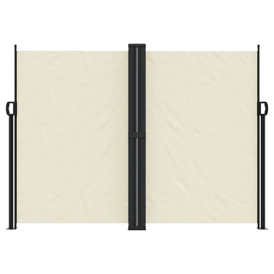 Auvent latéral rétractable crème 180x1200 cm - 3