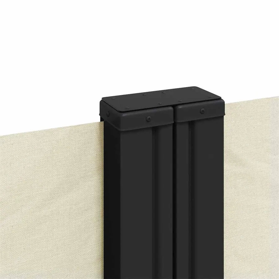 Auvent latéral rétractable crème 120x1200 cm - 7