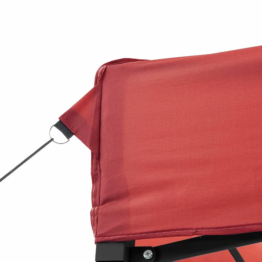 Tente de réception pliable escamotable avec 3 parois latérales - 6