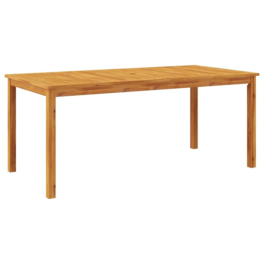 Ensemble à manger de jardin 7 pcs 180x90x75 cm Bois d'acacia solide - 3