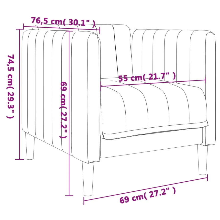 Fauteuil lin - 9