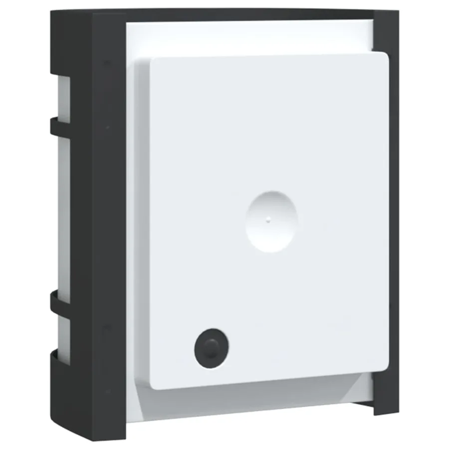 Appliques murales d'extérieur 2 pcs noir acier inoxydable - 6