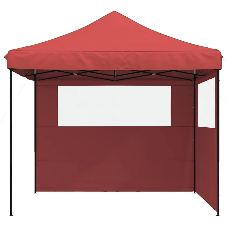 Tente de réception pliable escamotable avec 2 parois latérales - 3