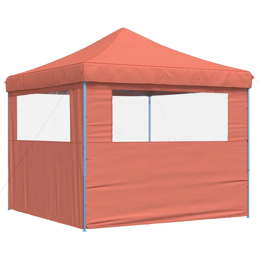 Tente de réception pliable escamotable avec 2 parois latérales - 5