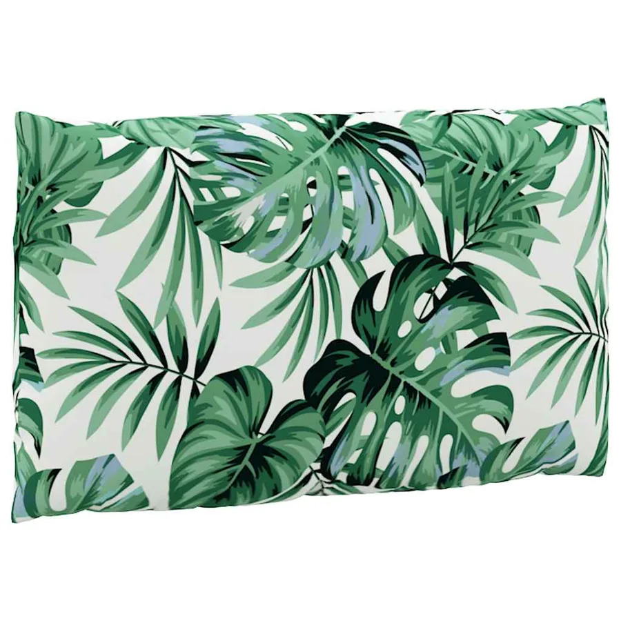 Coussins de palette lot de 2 motif de feuilles tissu - 5