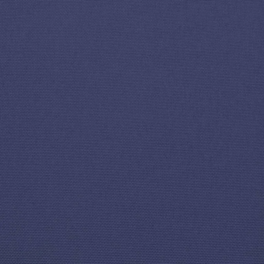 Coussins de palette lot de 2 bleu marine tissu - 7