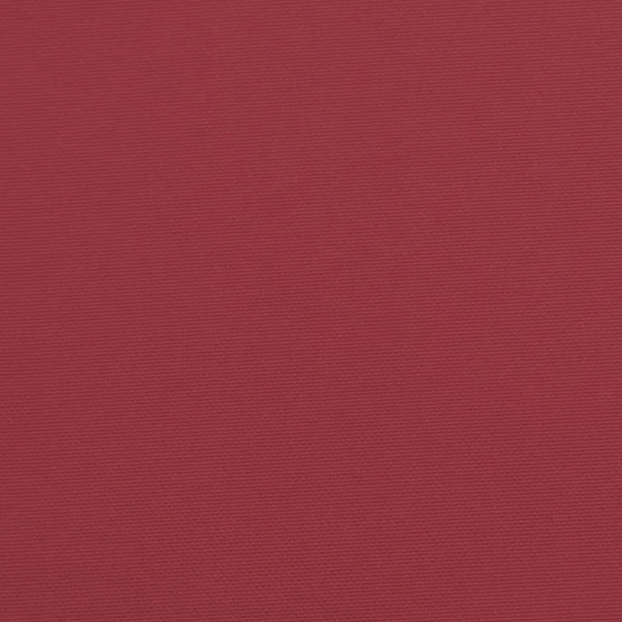 Coussins de palette lot de 5 rouge bordeaux tissu - 9