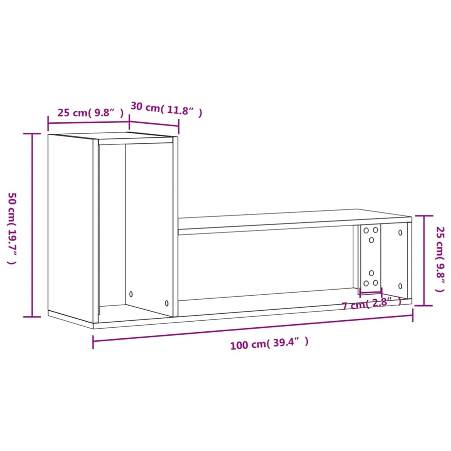 Meuble TV Blanc - 12