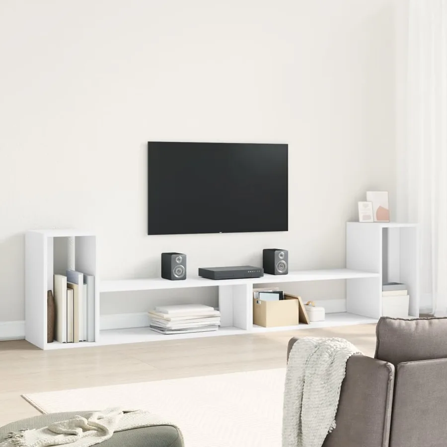 Meuble TV Blanc - 3
