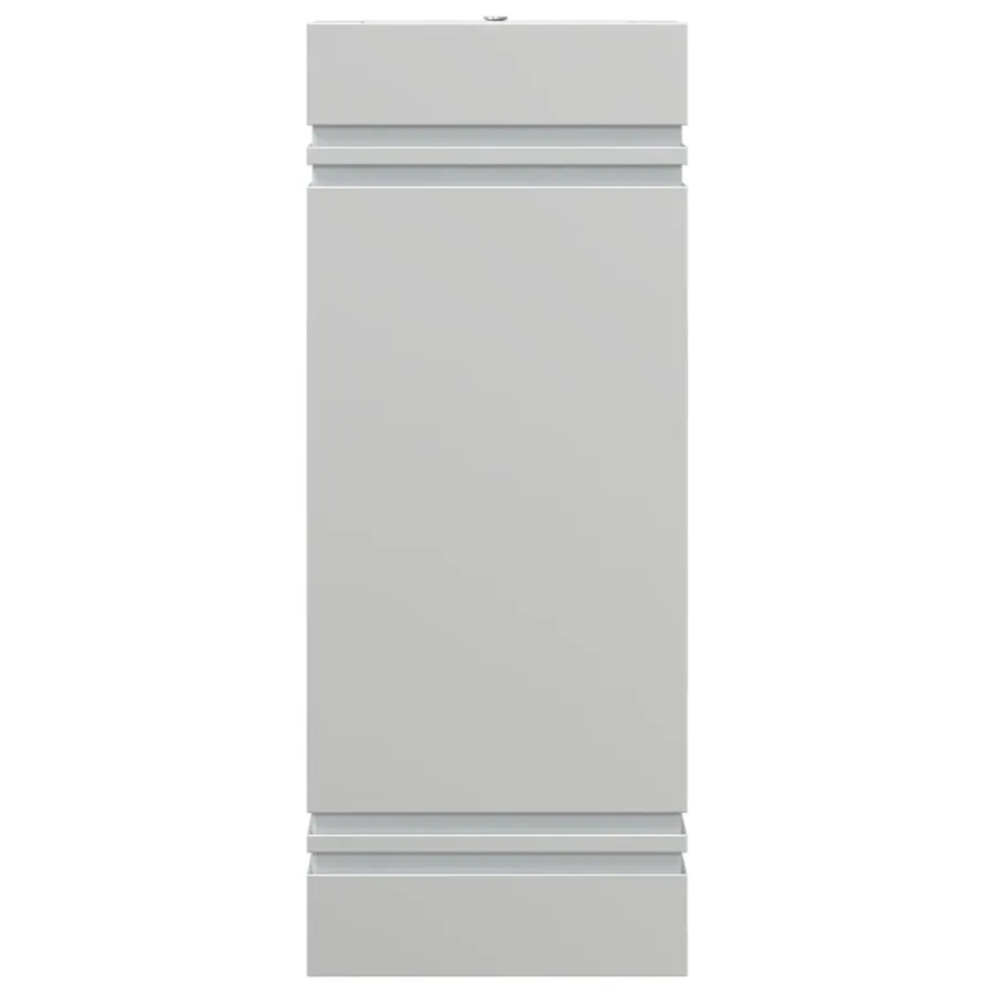 Applique murale d'extérieur argenté acier inoxydable - 4